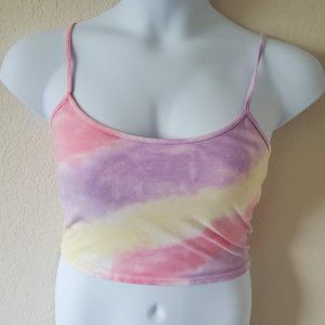 Tie Die Crop Cami